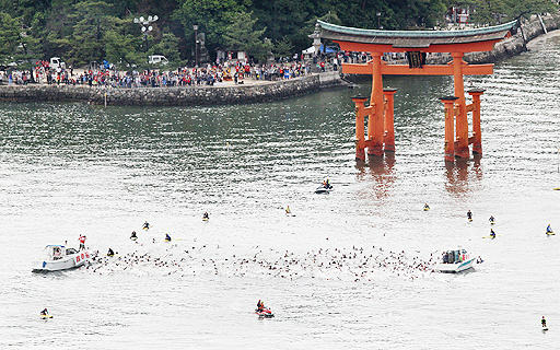 2012年06月17日 みやじま国際パワートライアスロン | プレス情報 | 福徳技研株式会社