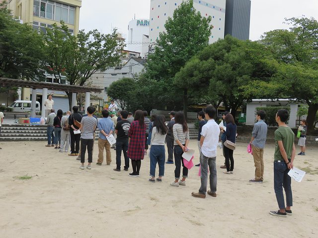 朝礼 | 2015年9月12日　落書き対策 | CSR活動 | 企業情報 | 福徳技研株式会社